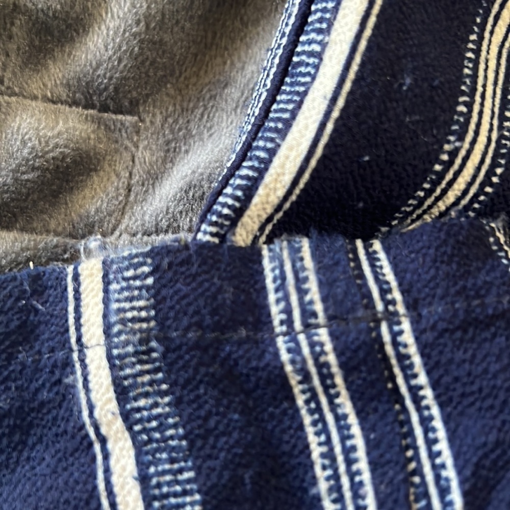 Bobeau Navy &‎ White Stripped Tank Style Jumpsuit - Picture 14 of 15